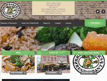Tablet Screenshot of brewbakersrestaurant.com